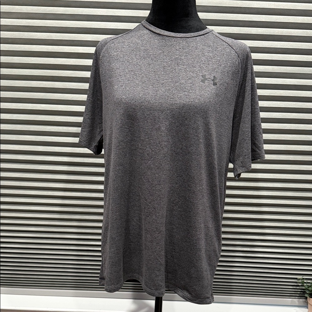 Under Armour Men's Charcoal Short Sleeve Tee
